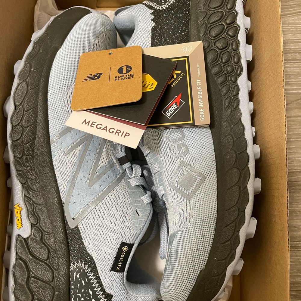 NWT New Balance Pastel Blue Trail Shoes